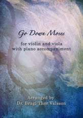 Go Down Moses - Duet for Violin and Viola with Piano accompaniment P.O.D cover